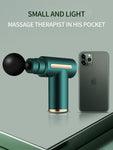 Massage Gun. Portable deep tissue massage gun.